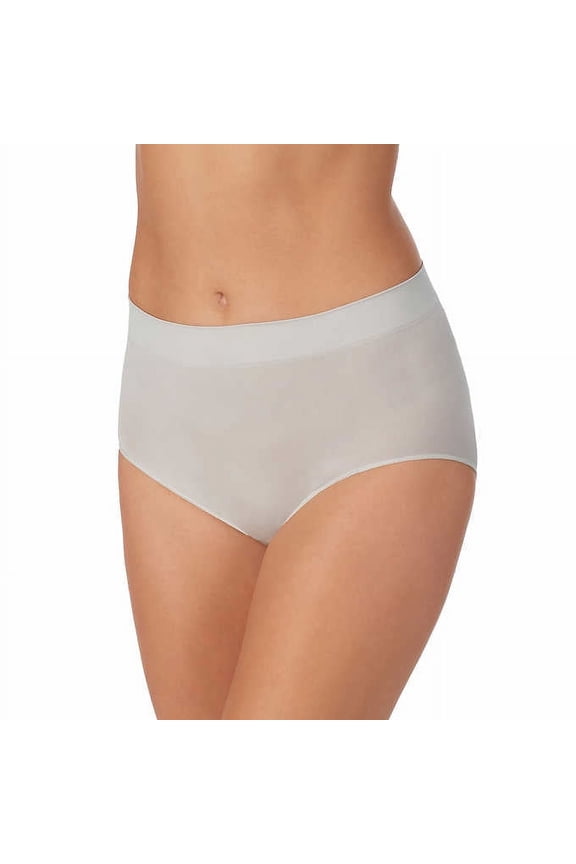 Womens Seamless Brief, 3-pack;Large