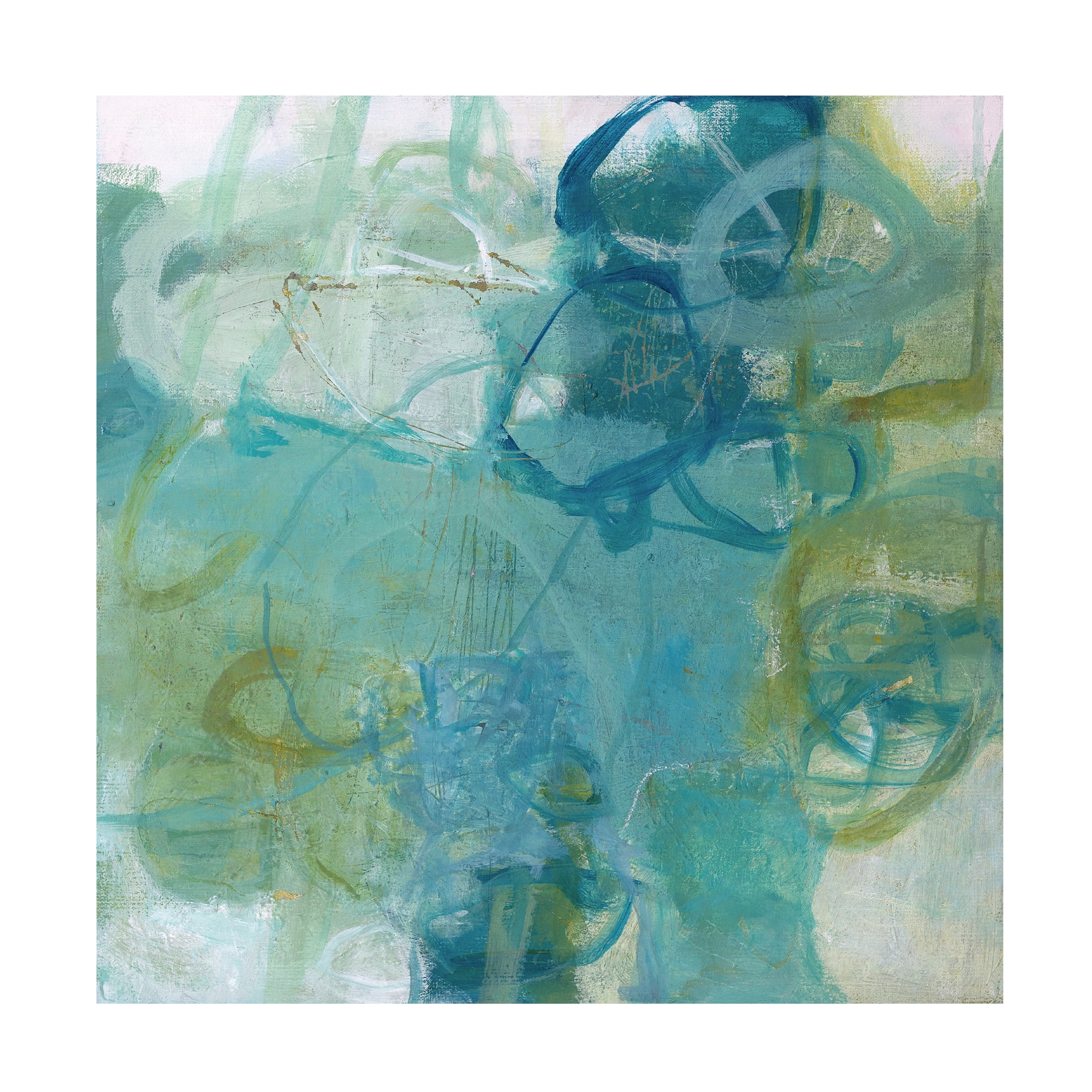 Carole Leslie 'Written On The Breeze' Canvas Art