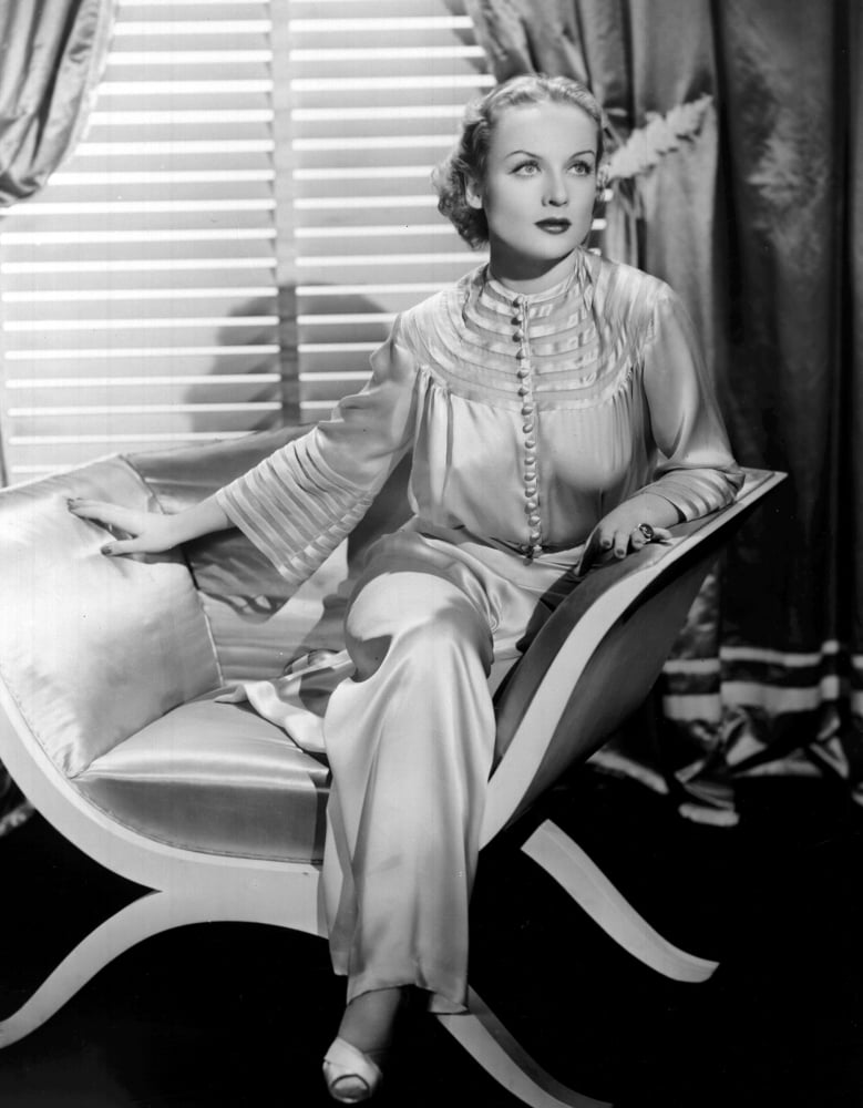 Carole Lombard Canvas Art - (16 x 20)