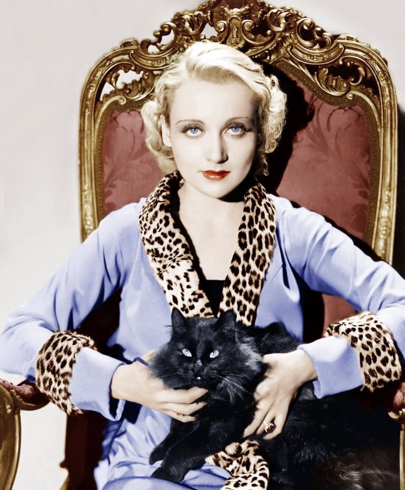 Carole Lombard Canvas Art - (16 x 20)