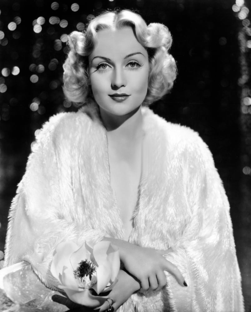 Carole Lombard Canvas Art - (16 x 20)