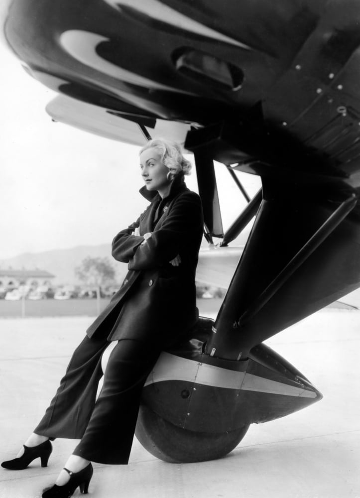 Carole Lombard Canvas Art - (16 x 20)