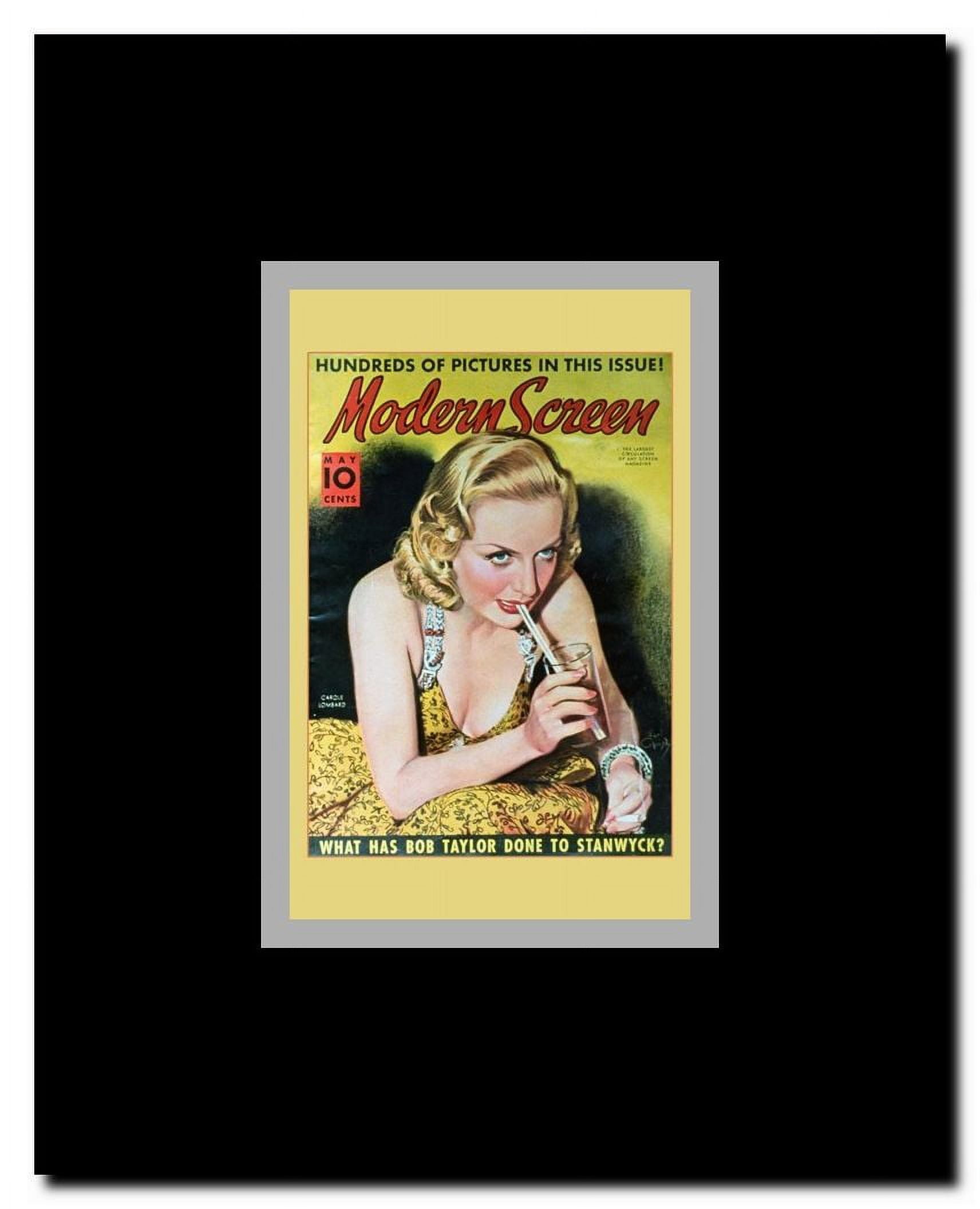 Carole Lombard Framed Movie Poster
