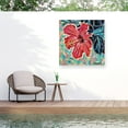 thumbnail image 1 of Carolee Vitaletti 'Hawaiian Beauty II' Outdoor Canvas 35x47, 1 of 5