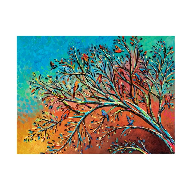 Carolee Vitaletti 'Sunrise Treetop Birds I' Canvas Art