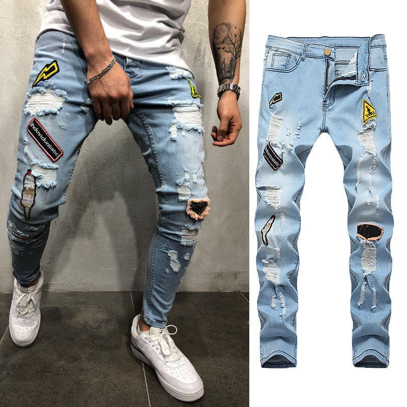 Denim Pencil Jeans | Men Jeans Pants | Denim Trousers | Denim Pants | Jean  Man - Pencil Jeans - Aliexpress