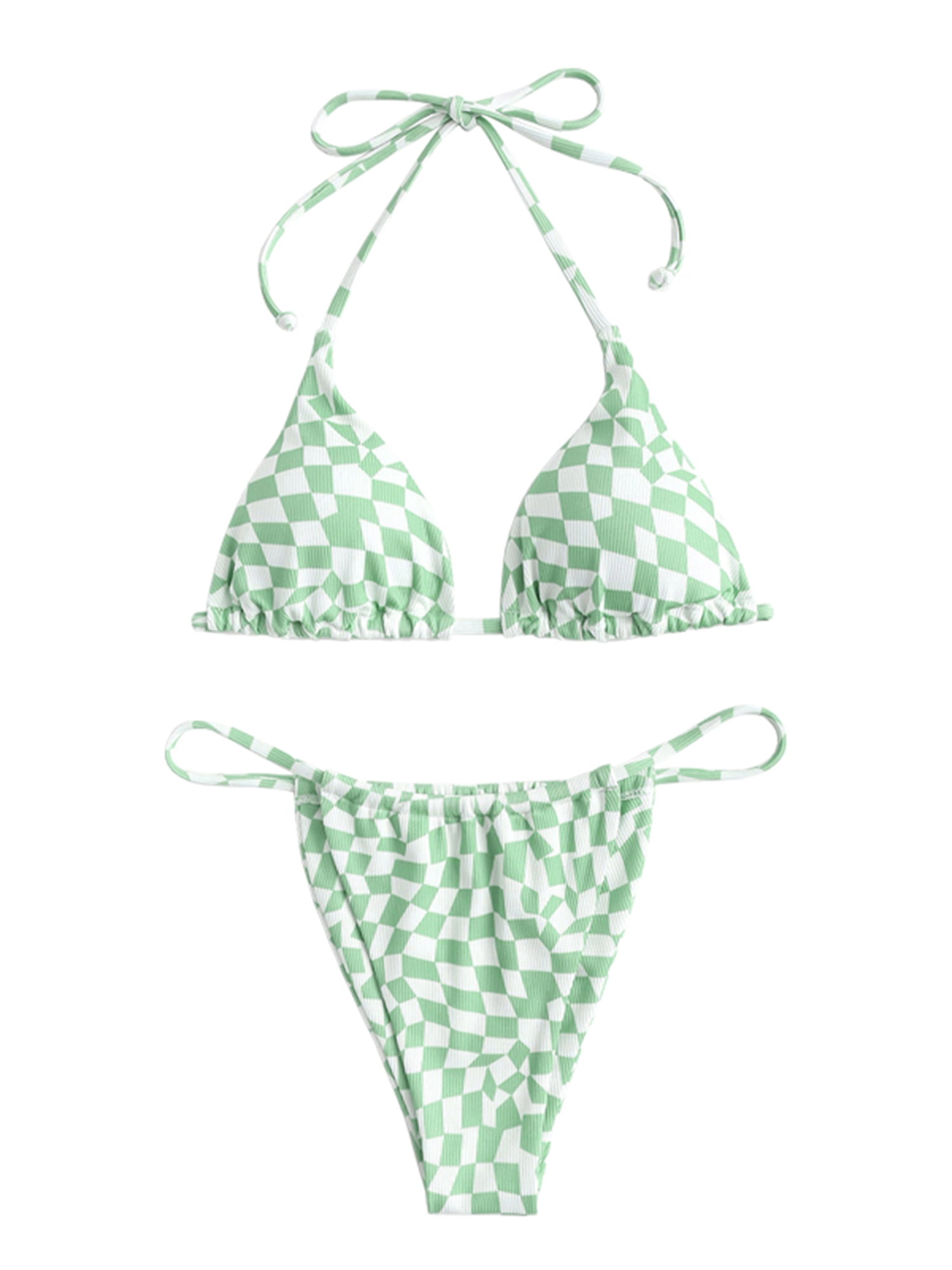 Bra Pieces Pcbaomi Triangle Bc Green Bikini