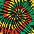 thumbnail image 1 of Carolina  22 x 22 in. Tie Die Bandana, Reggae, 1 of 1
