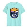 thumbnail image 1 of Carolina Ascent Fc T-Shirt Casual Tee Shirts For Men Women, 1 of 6