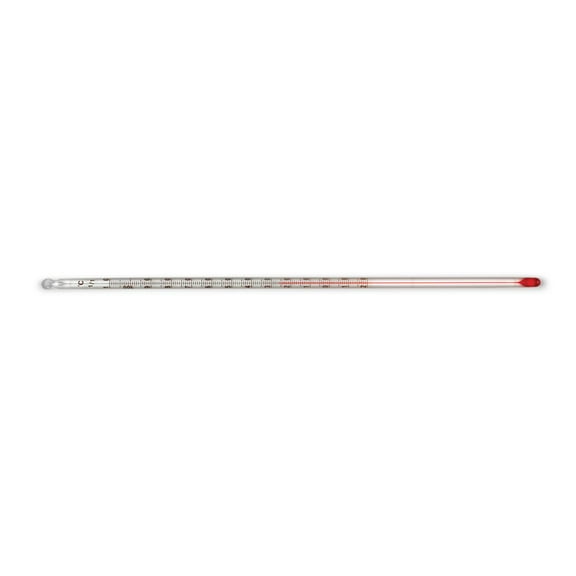 Carolina Biological Supply Company Red Spirit-Filled Weather Thermometer, Petroleum-Based Column