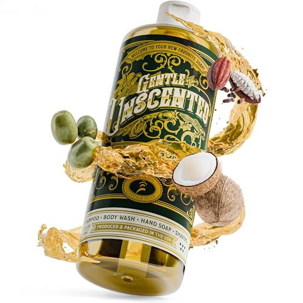 Carolina Castile Soap Unscented Castile Soap Liquid 32 oz Vegan