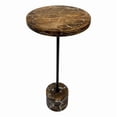 thumbnail image 1 of Carolina Electra Round Accent Table in Brown, 1 of 8