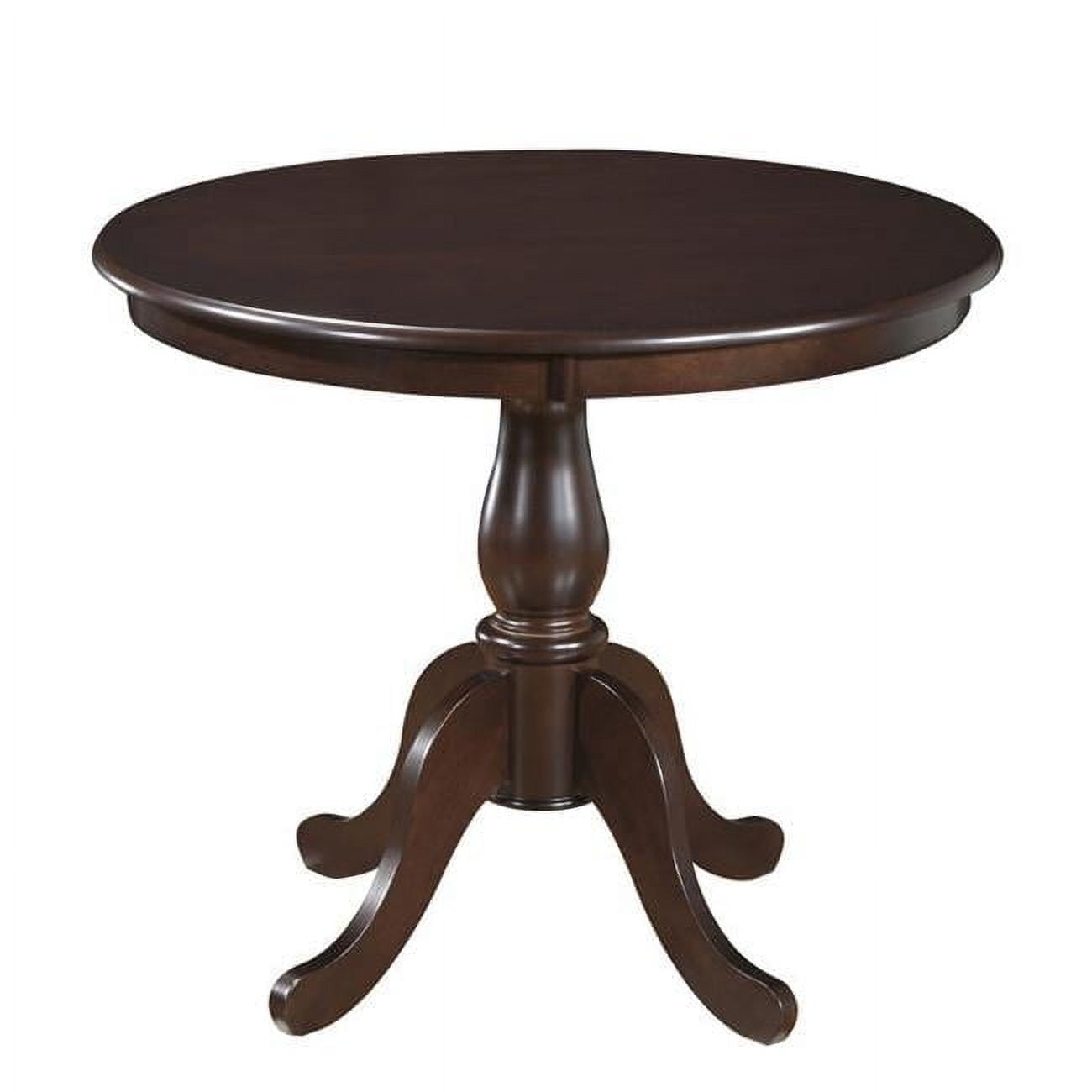 Carolina Chair & Table Fairview 36in Round Pedestal Dining Table for ...