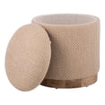 thumbnail image 1 of Carolina Handwoven Hesperus Diamond Juste Storage Ottoman, 1 of 9