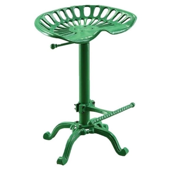 Farmhouse Tractor Stool, Green