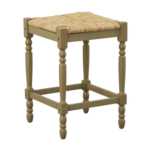 Carolina Classics Austin 24" Counter Stool in Weathered Gray