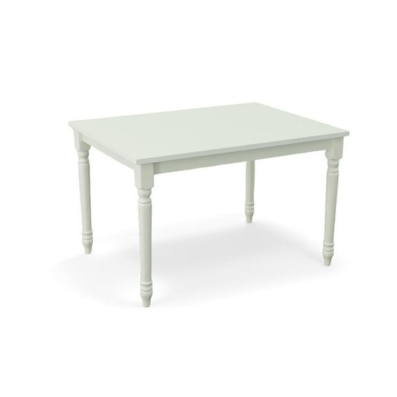 Carolina Classics Draven Farmhouse Wood Dining Table in White