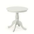 thumbnail image 1 of Carolina Chair & Table Fairview 30" Round Pedestal Dining Table - Whitewash, 1 of 3