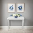 thumbnail image 1 of Contemporary Home Living Rectangular Solid Bar Table with Spindle Legs - 48"- White, 1 of 6