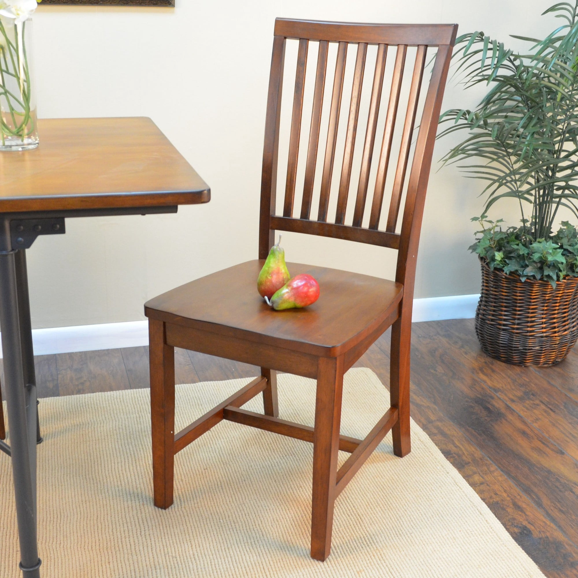 Carolina Classics Morgan Mission Chair in Chestnut - Walmart.com