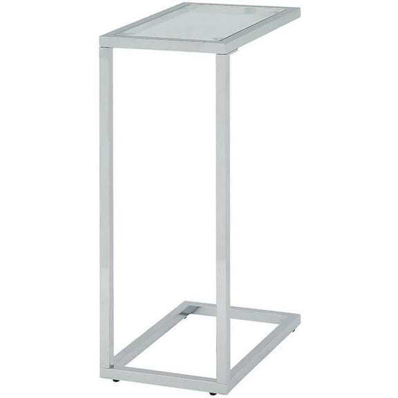 Carolina Classics Reid TV Table in Chrome