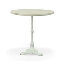 Carolina Chair & Table Velio Bistro Table - Whitewash