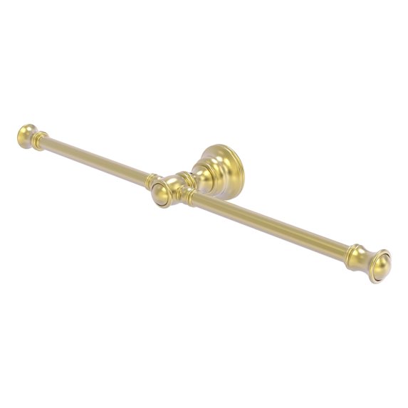 Carolina Collection 2 Arm Guest Towel Holders - Satin Brass