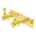 thumbnail image 1 of Carolina Collection 2 Position Multi Hook - Polished Brass, 1 of 1