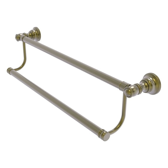 Carolina Collection Double Towel Bar - Antique Brass / 24 Inch