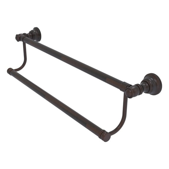 Carolina Collection Double Towel Bar - Venetian Bronze / 24 Inch