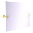 thumbnail image 1 of Carolina Collection Frameless Landscape Rectangular Tilt Mirror with Beveled Edge - Polished Brass, 1 of 1