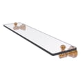 thumbnail image 1 of Carolina Collection Glass Shelf - Brushed Bronze / 22 Inch, 1 of 1
