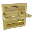 thumbnail image 1 of Carolina Collection Recessed Toilet Paper Holder - Unlacquered Brass, 1 of 2