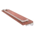thumbnail image 1 of Carolina Collection Wood Shelf with Gallery Rail - Satin Nickel / 22 Inch, 1 of 1