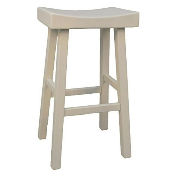 Carolina Cottage 548-30MW 30 in. Colborn Bar Stool, Antique White