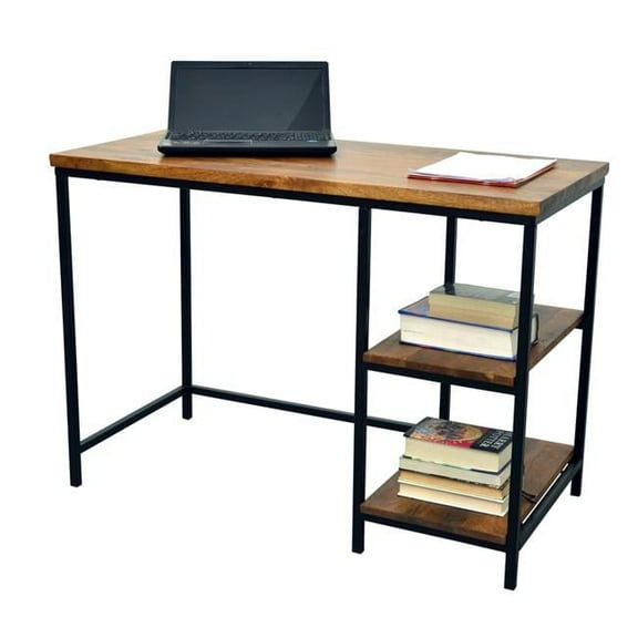 Carolina Cottage  Brayden Chestnut Desk with Shelves - 20 x 30 x 42 in.