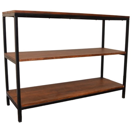 Carolina Cottage Brayden Console Table in Chestnut Finish