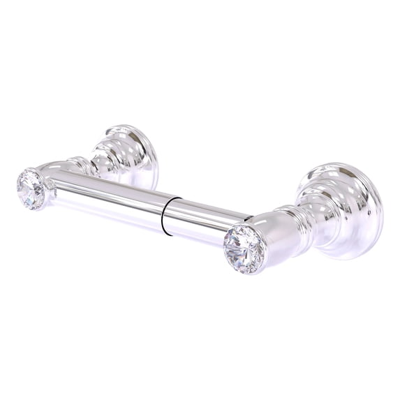 Carolina Crystal Collection 2 Post Toilet Tissue Holder - Polished Chrome