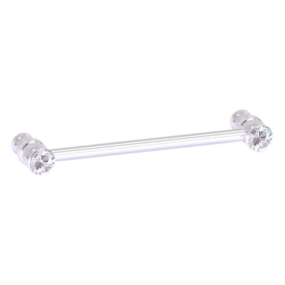 Carolina Crystal Collection 5-in Cabinet Pull in Satin Chrome