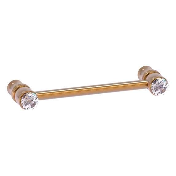 Carolina Crystal Collection Cabinet Pull - Brushed Bronze / 4 Inch