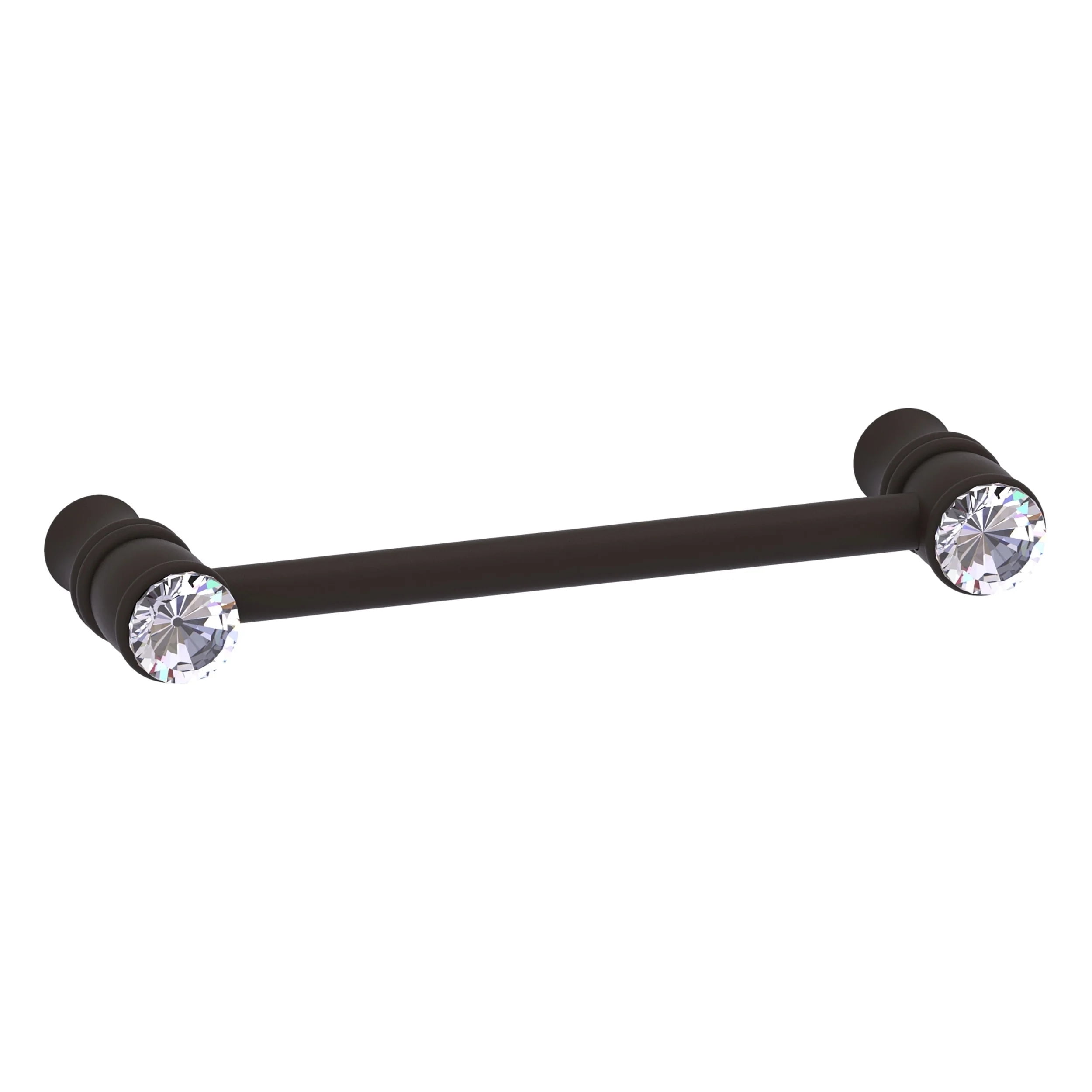 Carolina Crystal Oil Rubbed Bronze 4-Inch Cabinet Pull