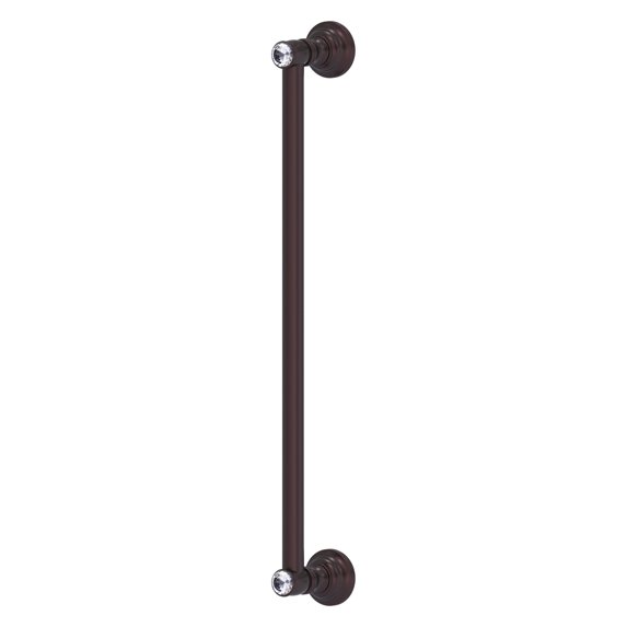 Carolina Crystal Collection Door Pull - Antique Bronze / 18 Inch