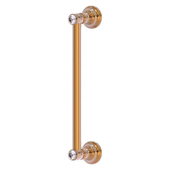 Carolina Crystal Collection Door Pull - Brushed Bronze / 12 Inch