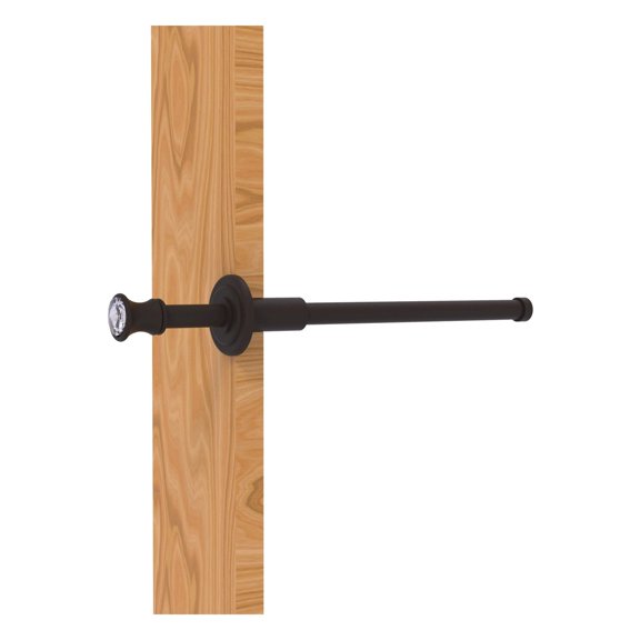 Carolina Crystal Collection Retractable Pullout Garment Rod in Oil Rubbed Bronze