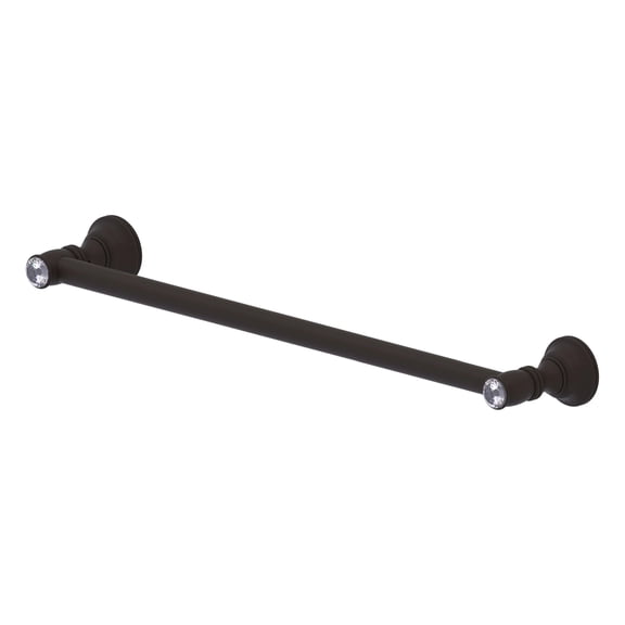 Carolina Crystal Collection Towel Bar - Oil Rubbed Bronze / 36 Inch