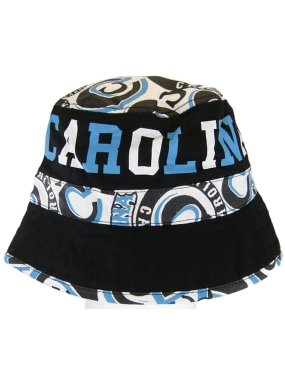 Carolina Custom Print City Name Bucket Hat (Black)