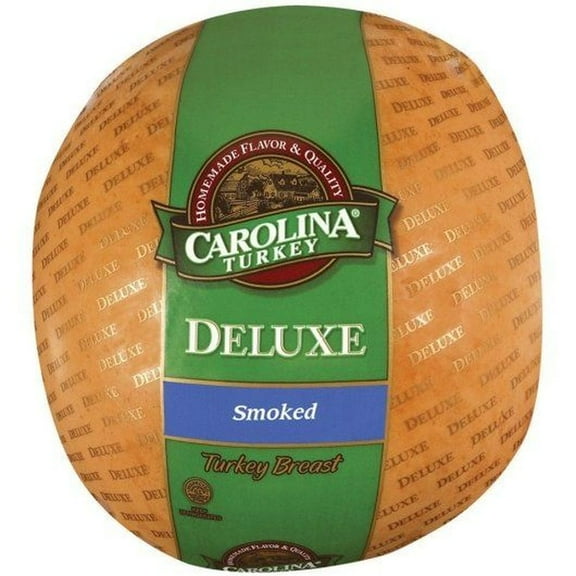 Carolina Deluxe Smoked Skinless Turkey Breast, 9.5 Pound -- 2 per Case.