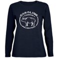 thumbnail image 1 of Carolina Famous Pulled Pork Womens Long Sleeve T Shirt Navy MD, 1 of 1