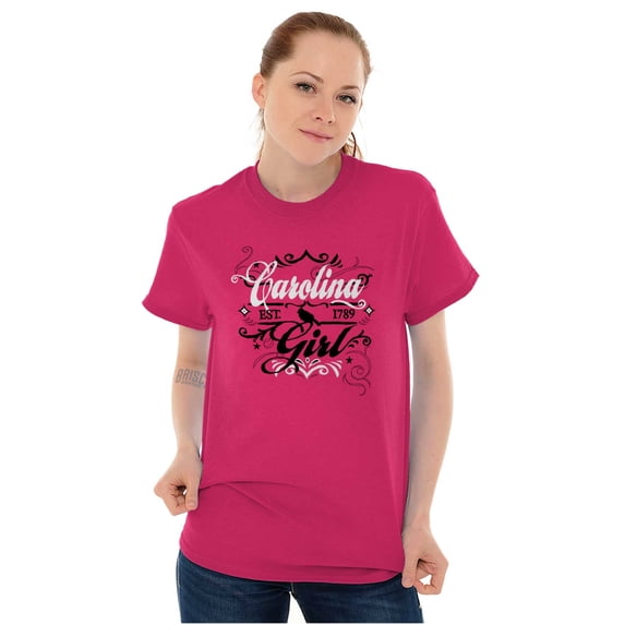 Carolina Fancy Feminine Filagree Women's Plus Size Graphic Tee Brisco Brands 2X