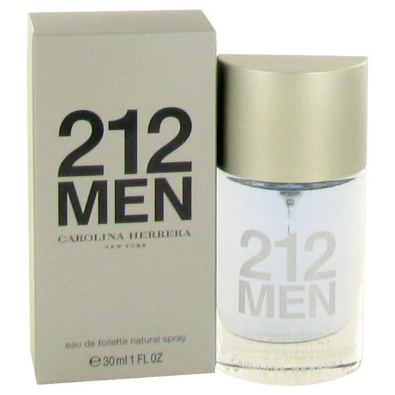 Carolina Herrera 212 Eau De Toilette Spray, Cologne for Men, 1 Oz